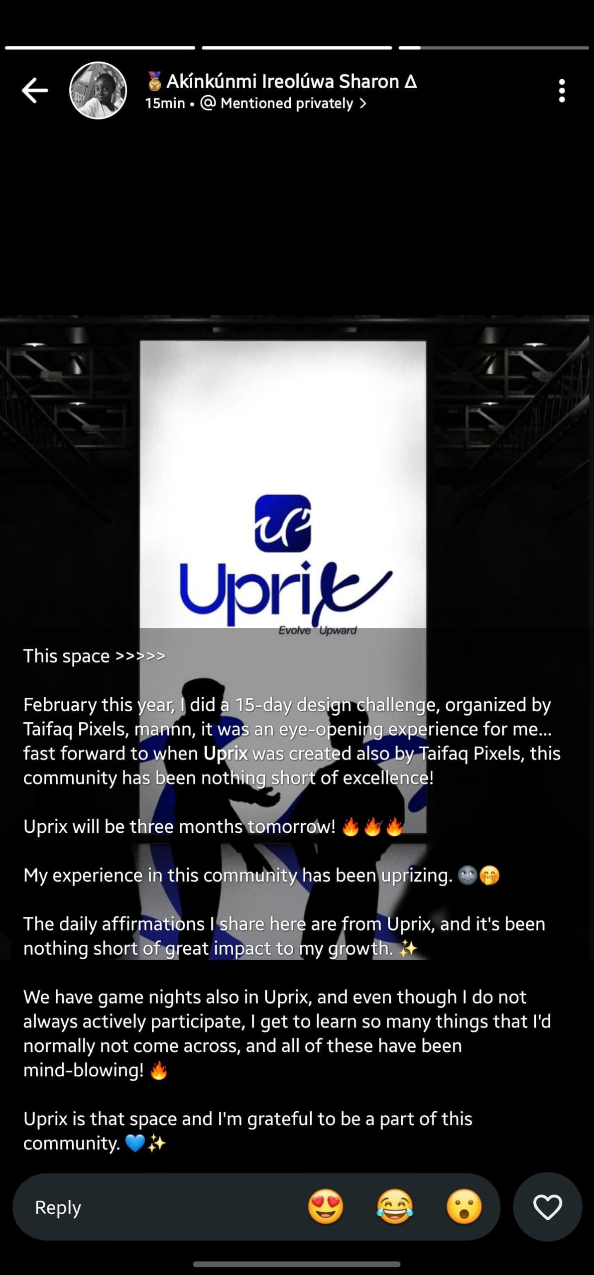 Uprix Testimonial 7